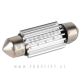 LED žarnica C5W 6x SMD (5730) CANBUS 12V