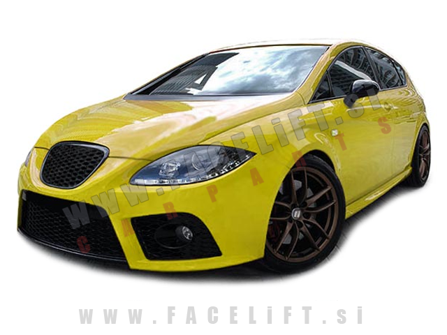 Seat Toledo 5P 04-09 maska RS izgled črna (mat)