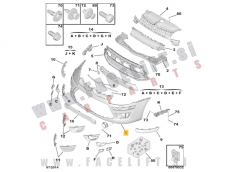 Citroen C4 / LA LC (08-10) / sprednji odbijač