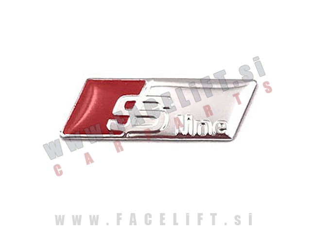 Audi S line emblem (3D nalepka) za volan