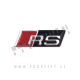 Audi RS emblem (3D nalepka) za volan