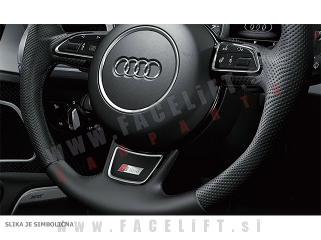 Audi RS emblem (3D nalepka) za volan