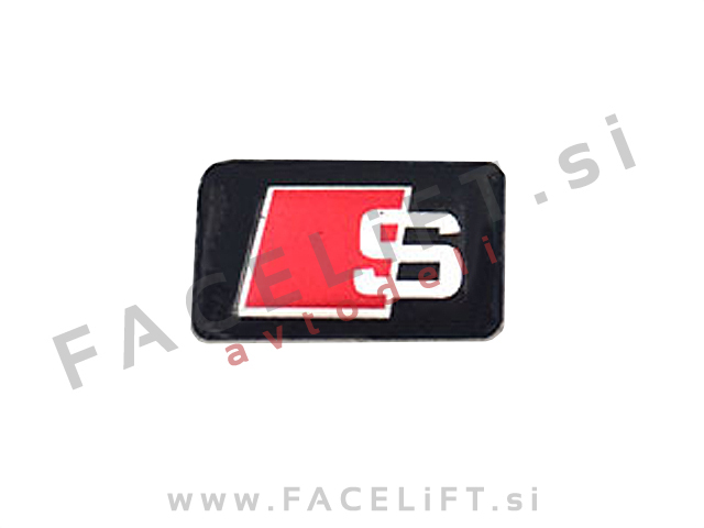 Audi S line emblem (3D nalepka) Audi S line emblem (3D nalepka)