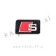 Audi S line emblem (3D nalepka) Audi S line emblem (3D nalepka)