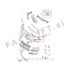 Opel Astra H 03-07 sprednji odbijač