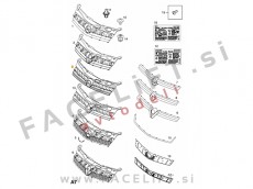 Opel Astra H 03-07 maska Opel Astra H 03-07 maska