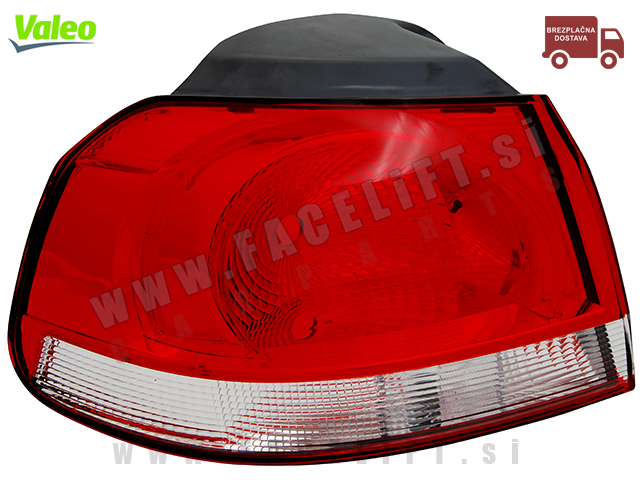 VW Golf 6 / 5K (08-13) / zadnja luč / leva