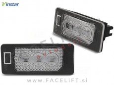 Seat Škoda VW LED osvetlitev registrske tablice z ohišjem Seat Škoda VW LED osvetlitev registrske tablice z ohišjem