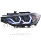 BMW 3 F30 F31 11-15 žarometi DRL
