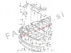 Audi A4 B7 8E 04-08 zaščita motorja