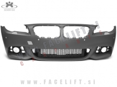 BMW 5 F10 F11 LCI 13-17 sprednji odbijač M-Technic izgled PDC SRA