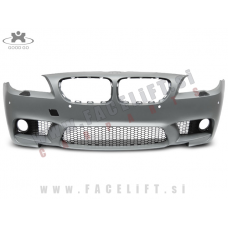 BMW 5 F10 F11 LCI 13-17 sprednji odbijač M5 izgled PDC SRA