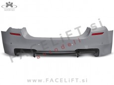 BMW 5 F10 Limuzina 10-17 zadnji odbijač M5 izgled PDC