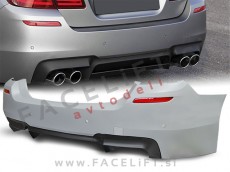 BMW 5 F10 Limuzina 10-17 zadnji odbijač M5 izgled PDC