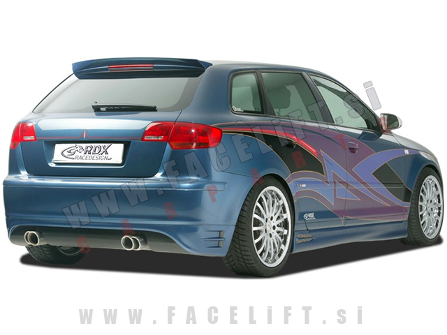 Audi A3 8PA Sportback 03-12 strešni spojler
