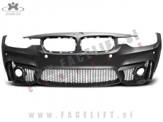 BMW 3 F30 F31 11-19 sprednji odbijač M3 izgled PDC SRA