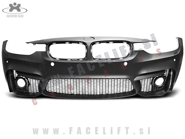 BMW 3 F30 F31 11-19 sprednji odbijač M3 izgled PDC SRA