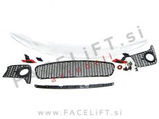 BMW 3 F30 F31 11-19 sprednji odbijač M3 izgled PDC SRA