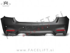 BMW 3 F30 Limuzina 11-19 zadnji odbijač M3 izgled PDC Duplex