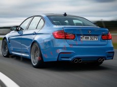 BMW 3 F30 Limuzina 11-19 zadnji odbijač M3 izgled PDC Duplex