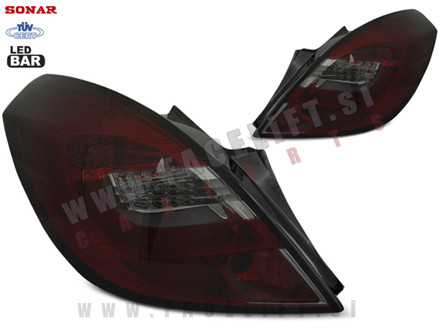 Opel Corsa D / S07 (06-14) / zadnje LED luči