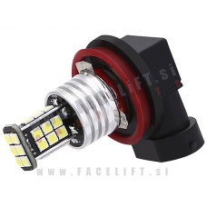 LED žarnica H8 (PGJ19-1) 30x SMD (3020) CANBUS 12V