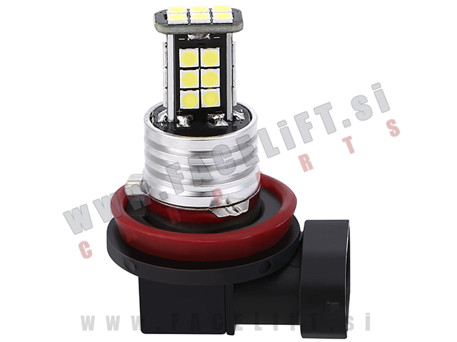 LED žarnica H8 (PGJ19-1) 30x SMD (3020) CANBUS 12V LED žarnica H8 (PGJ19-1) 30x SMD (3020) CANBUS 12V