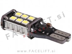 LED žarnica T15 (W16W) 15x SMD (3020) CANBUS 12V 24V