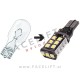 LED žarnica T15 (W16W) 15x SMD (3020) CANBUS 12V 24V