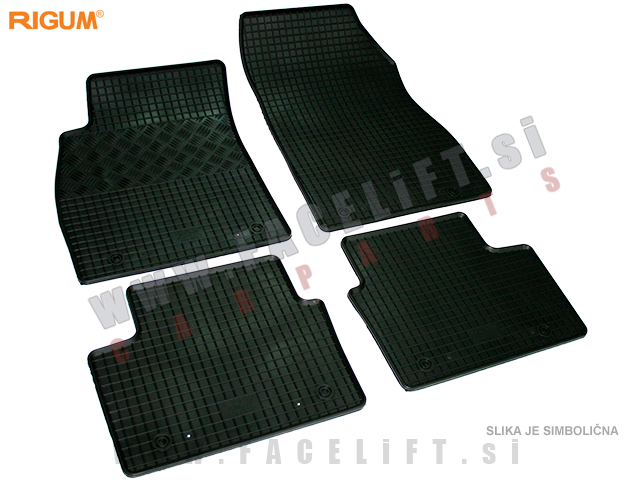 Audi A1 / 8X (10-18) / tipske gumijaste preproge Audi A1 / 8X (10-18) / tipske gumijaste preproge