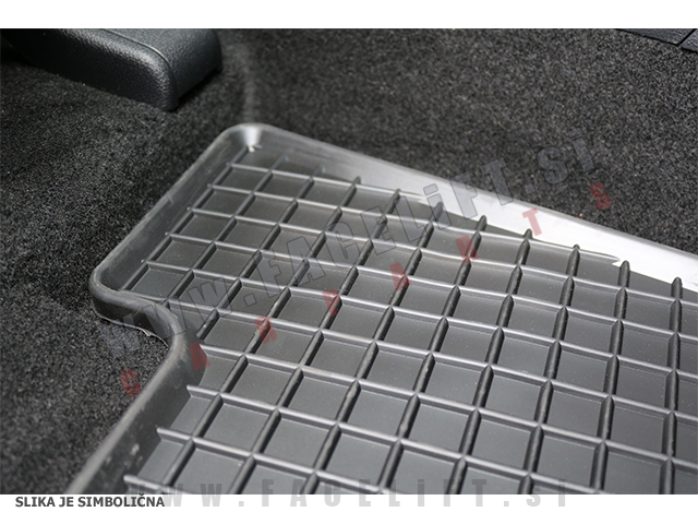 Audi A1 / 8X (10-18) / tipske gumijaste preproge Audi A1 / 8X (10-18) / tipske gumijaste preproge