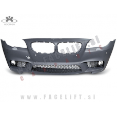 BMW 5 F10 F11 10-13 sprednji odbijač M5 izgled PDC SRA