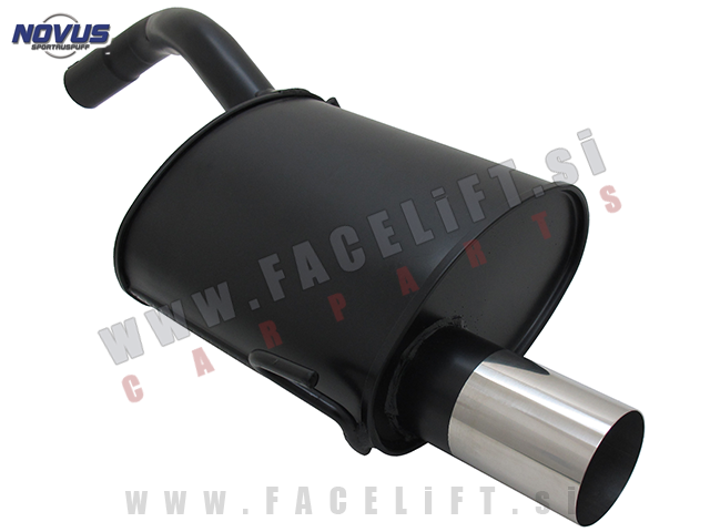 Alfa Romeo 147 937 00-10 športni izpušni lonec 1x 90mm RL-Design