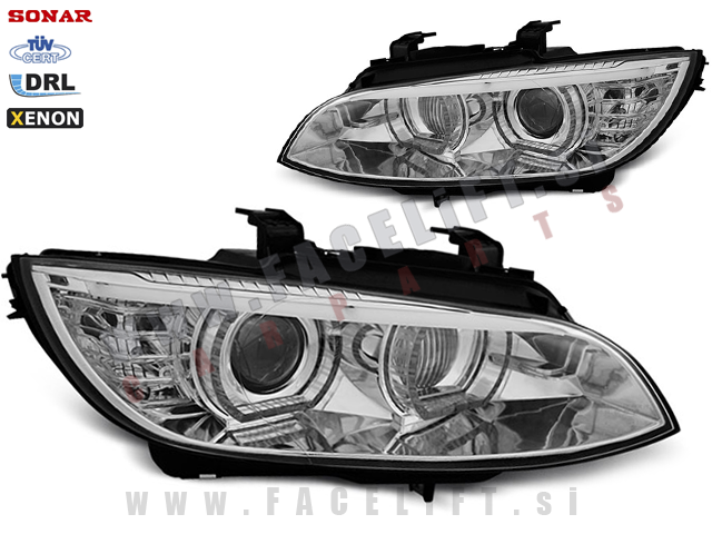 BMW 3 E92 E93 06-10 adaptivni bi-xenon žarometi DRL AFS