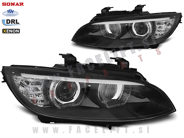 BMW 3 E92 E93 06-10 adaptivni bi-xenon žarometi DRL AFS