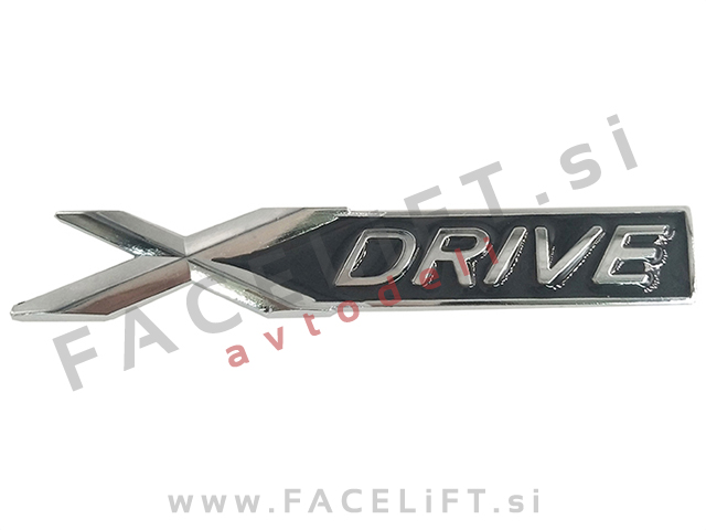 BMW X-Drive emblem (3D nalepka) BMW X-Drive emblem (3D nalepka)
