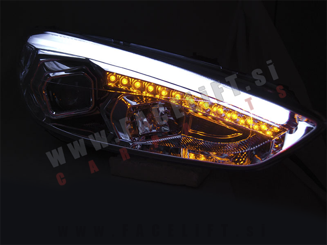 Ford Focus 3 15-18 žarometi DRL