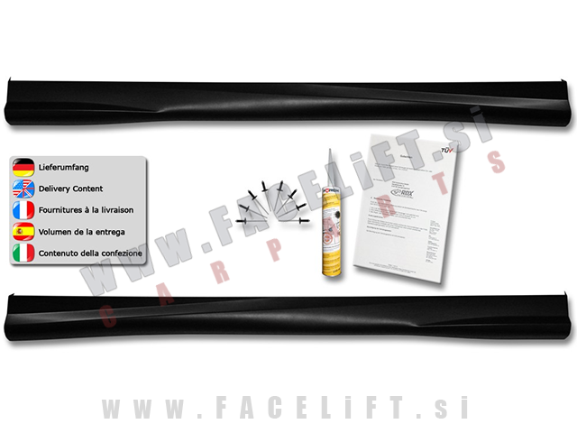 Opel Astra H TwinTop / A04 (04-10) / pragovi / Turbo-R