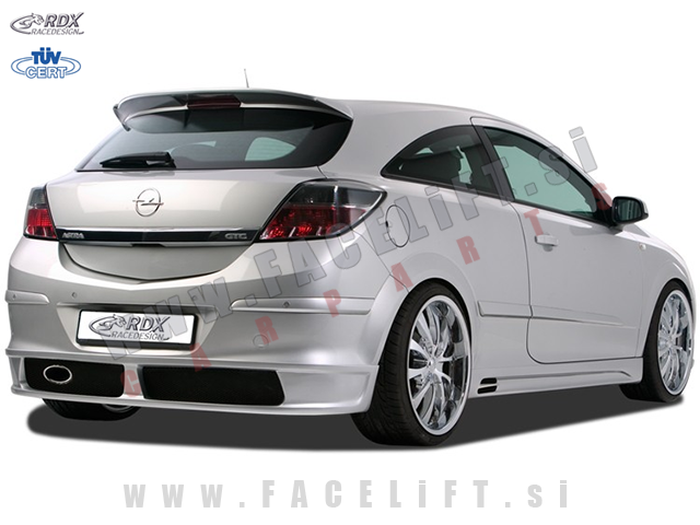 Opel Astra H GTC / A04 (04-10) / podaljšek zadnjega odbijača Opel Astra H GTC / A04 (04-10) / podaljšek zadnjega odbijača