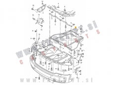 Audi A4 B6 8E 00-04 zaščita menjalnika Audi A4 B6 8E 00-04 zaščita menjalnika