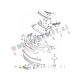 VW Touran / 1T (03-10) / mreža sprednjega odbijača / desna