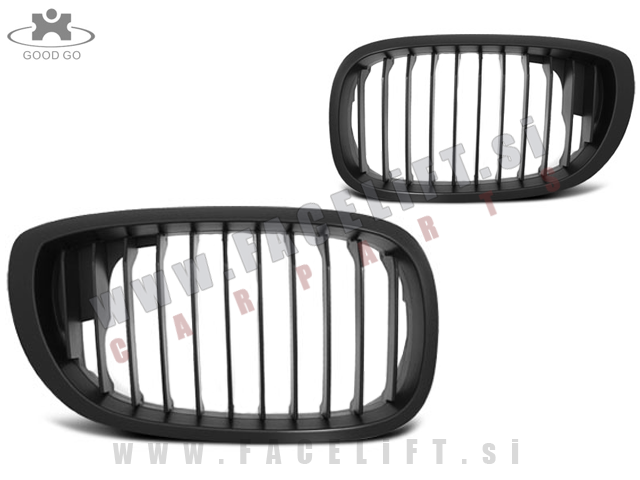 BMW 3 E46 Cabrio Coupe 03-07 ledvičke črne mat