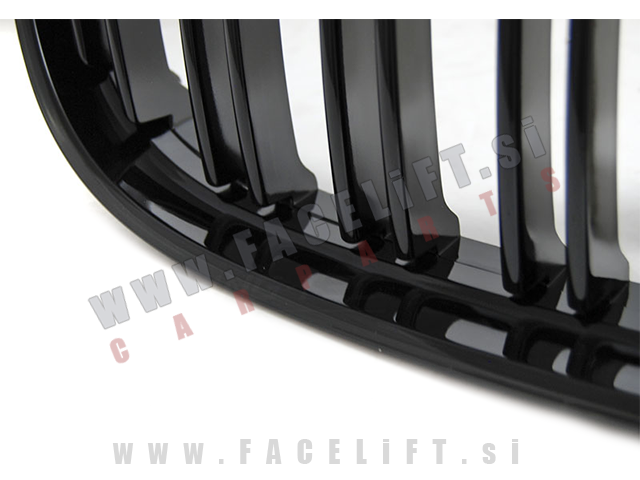 BMW 3 E90 E91 LCI 08-12 ledvičke M3 izgled črne (sijaj)