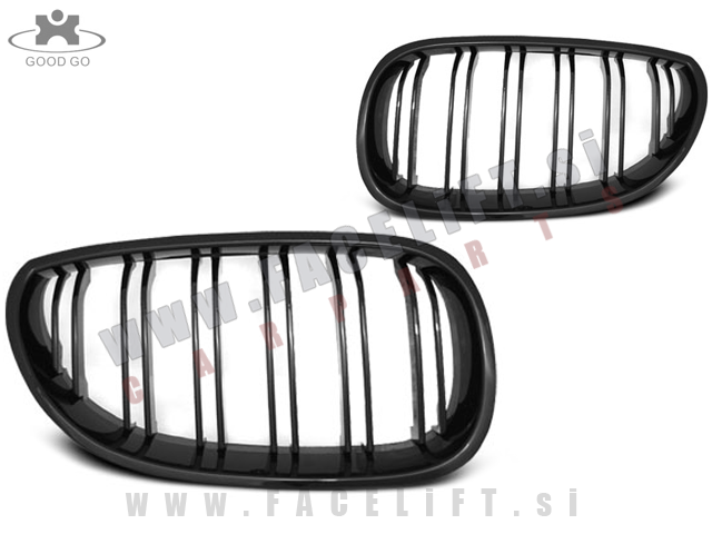 BMW 5 E60 E61 03-10 ledvičke M5 izgled črne (sijaj)
