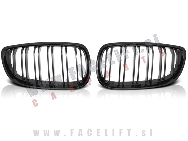 BMW 3 E92 E93 06-10 ledvičke M3 izgled črne (sijaj)