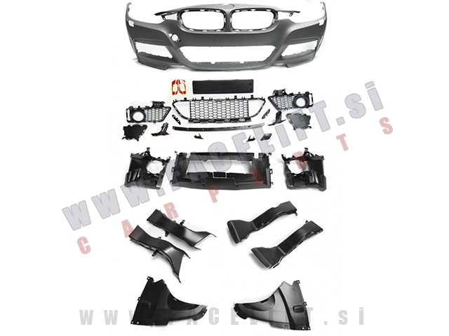 BMW 3 F30 F31 11-19 sprednji odbijač M-Sport izgled SRA
