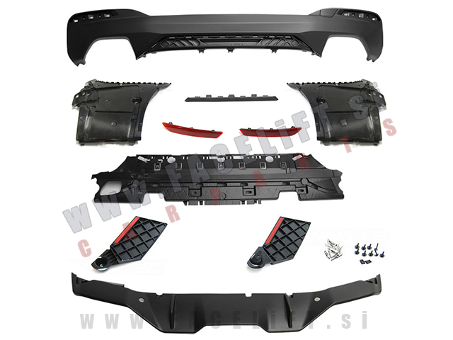 BMW 5 G30 Limuzina 17-20 zadnji odbijač M-Performance izgled PDC