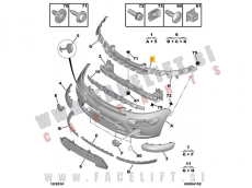 Citroen C3 / FC (05-10) / zgornja letev sprednje plošče