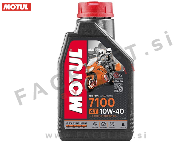 Motorno olje Motul 7100 MA2 4T 10W40 1L