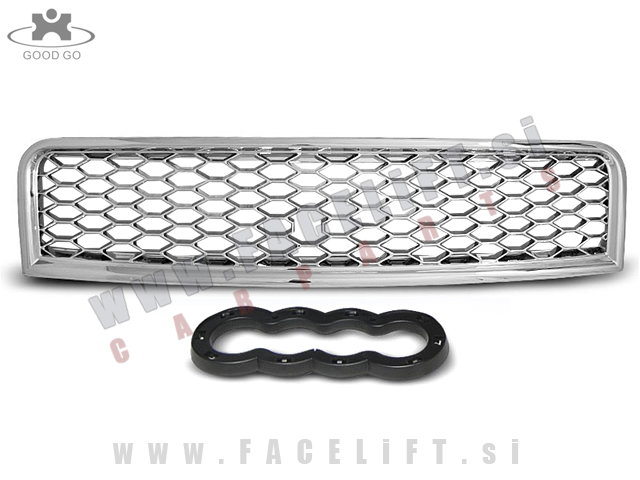Audi A4 B6 8E 00-04 maska RS izgled kromirana